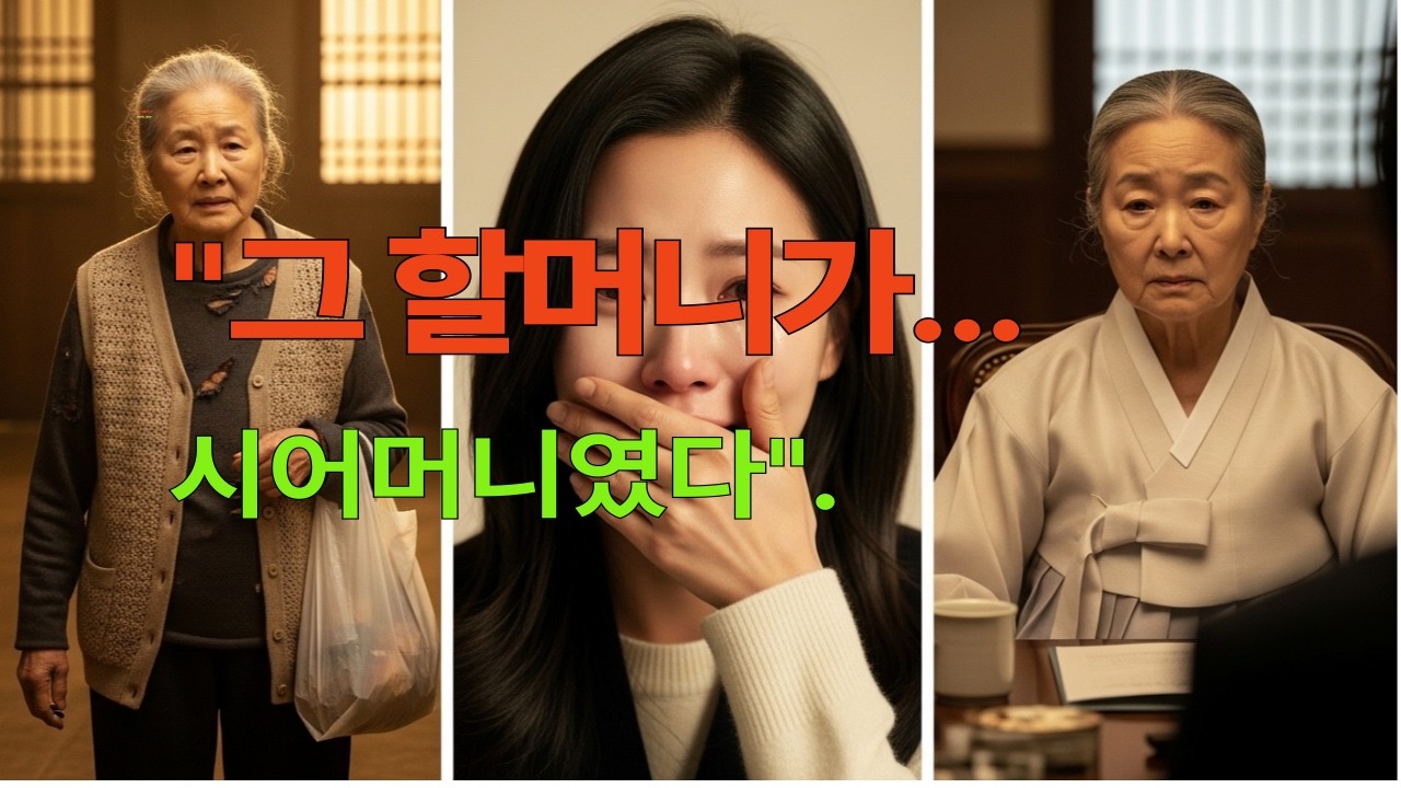 #매일 낡은 점퍼 입고 은행에 오던 할머니 상견례 날 그 자리에 앉아 있었습니다!!