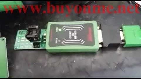 How OBDSTAR X300 Pro3 Key Master read pin code for VW Polo visa EEprom Adapter? www.buyonme.net