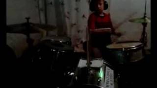 Jack's first drum video.3gp