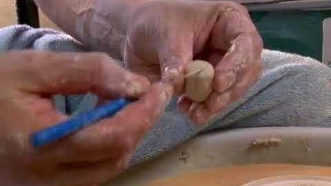 How to Attach a Knob to a Teapot Lid