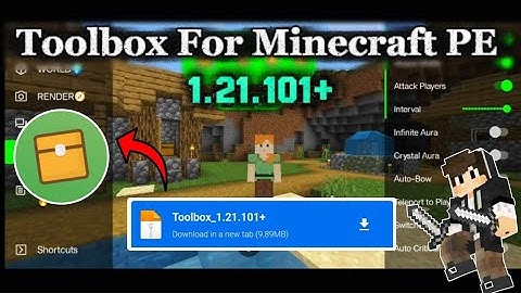 Toolbox 1.21.101+ ✅ For Minecraft PE (Latest Version) 💪🏻 