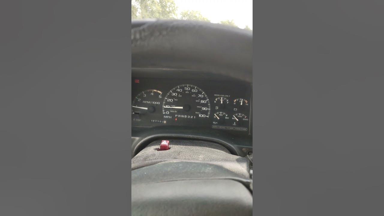 1995 chevy k3500 6 5 l turbo diesel test drive after replacing block