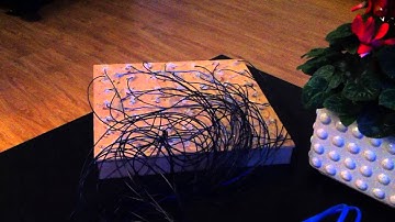 Werkende Led Matrix Arduino MaxMsp Sjoerd Jochems