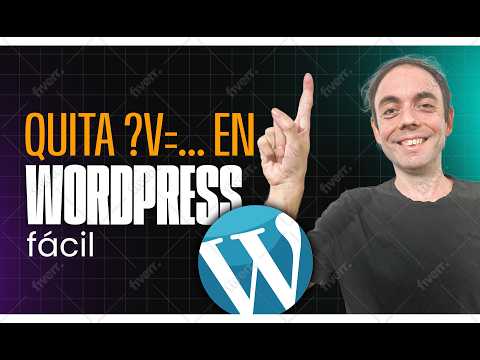 ⚙️ Remove ?v=… from WordPress without plugins or code