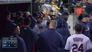 CLE@DET: Aviles slices a two-run double for the lead