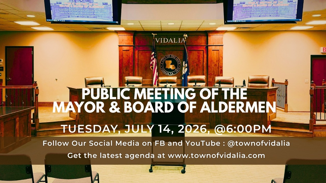 Mayor & Board of Aldermen Town Hall Meetings