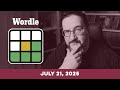 Doug Plays Today S NYT Wordle Puzzle Game For 7 21 2025 Doug Plays Today S NYT Wordle Puzzle Game For 7 21 2025