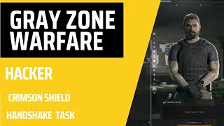 Gray Zone Warfare Hacker Handshake Task