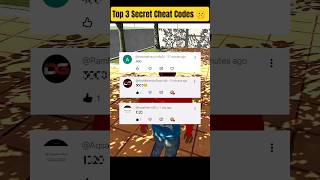TOP 3 SECRET CHEAT CODES THAT YOU  GUYS COMMENTED ON #shorts