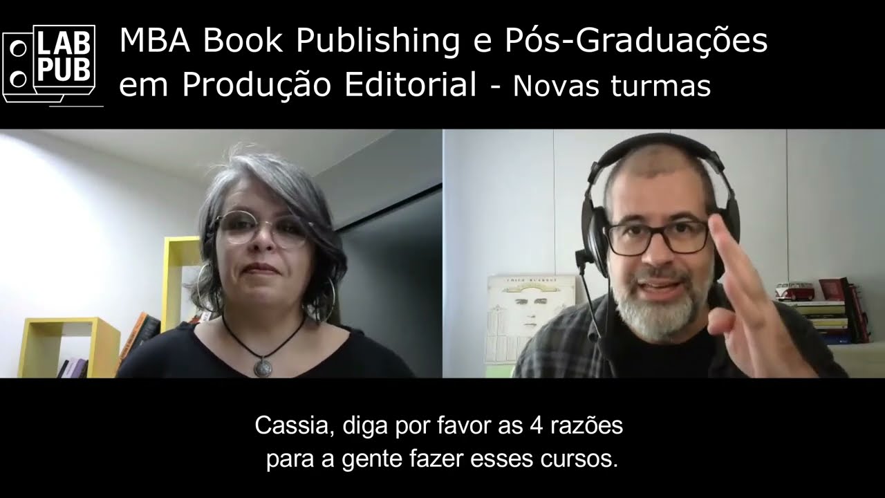 MBA Book Publishing, Pós-Graduação em Produção Editorial e Pós em Produção Editorial Digital