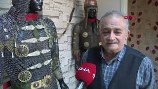 40 Bin Demir Halka Ile Muhafız Zırhı Yapıyor Resimi