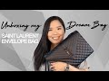 Unboxing My Dream Bag / YSL Large Tri-Quilted Matelassé Envelope Bag