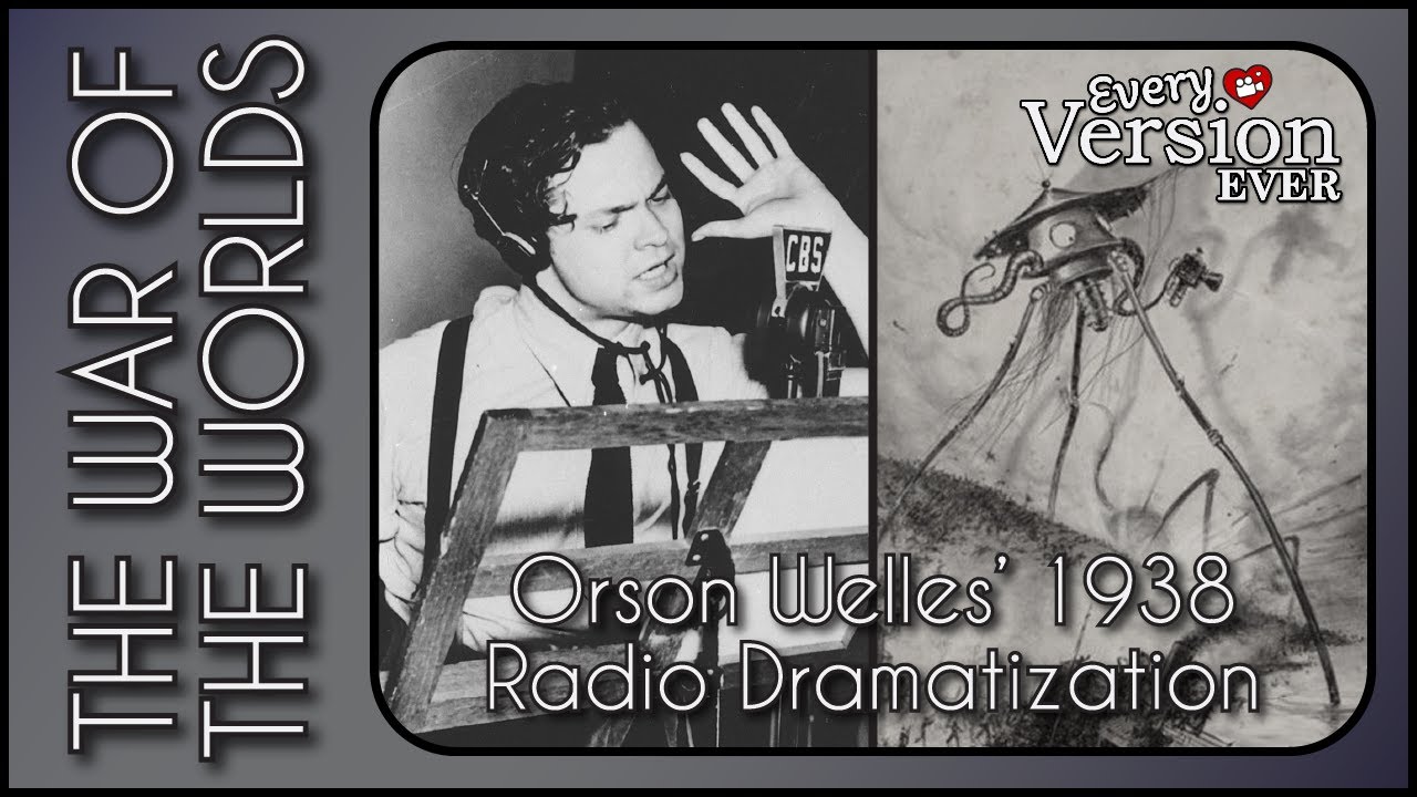 Orson Welles War Of The Worlds Radio The War of the Worlds - Orson Welles' 1938 Radio Dramatization - Every