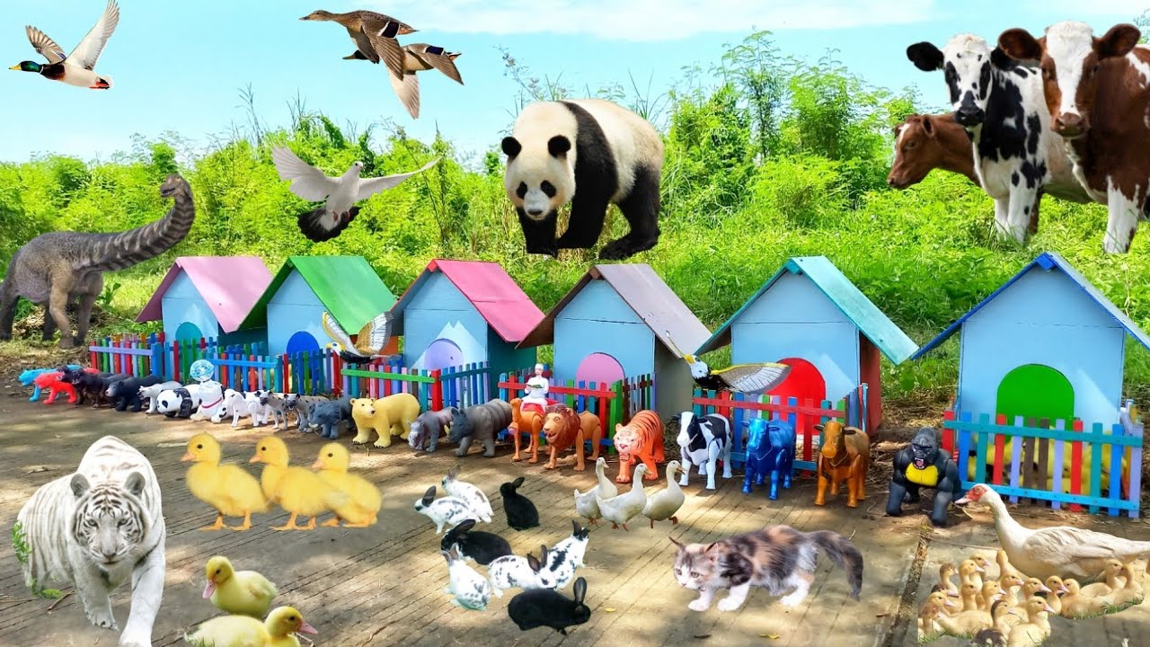 Waoow Keren,,,,!! Truk Angkut Induk Sapi, Bebek, Itik, Singa, Unta, Harimau, Marmut, Beruang,Kelinci