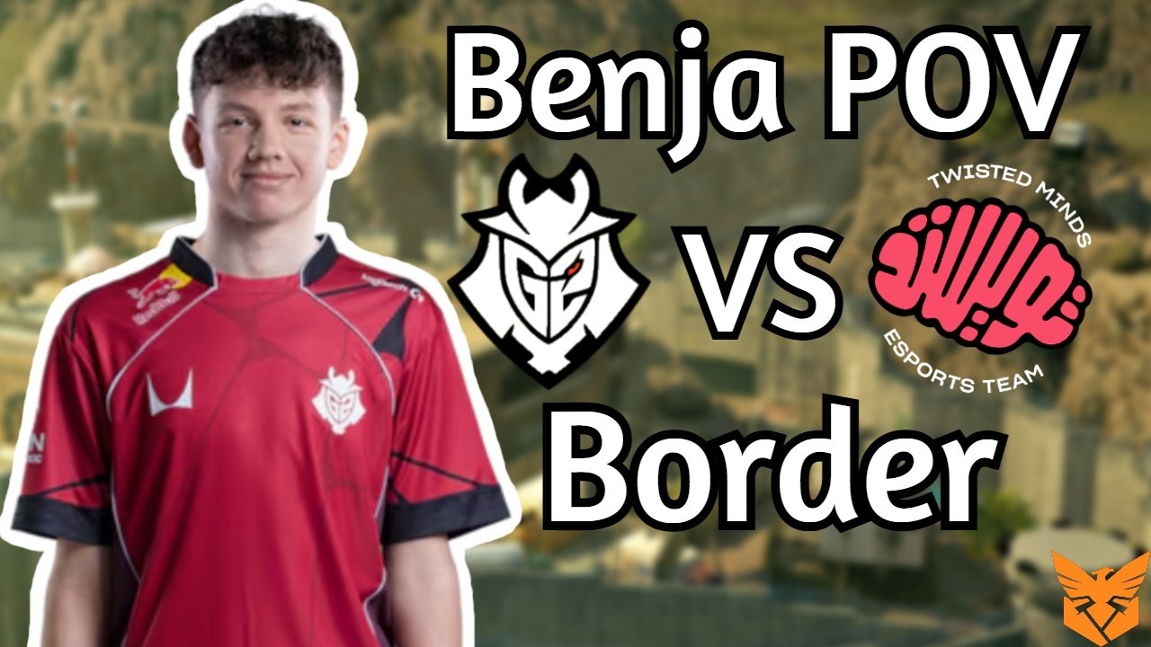 [Benjamaster POV] G2 vs Twisted Minds | EML Kickoff | Playoffs | UBSF ...