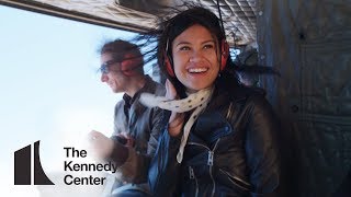 Miss Saigon Cast Takes A Ride In A Bell Uh-1H Helicopter