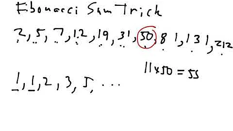 01 fibonacci sum trick