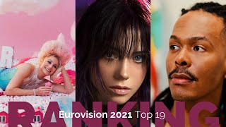 Top 19 (+ Netherlands, Romania, Moldova reactions) - Eurovision 2021