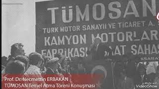 Tümosan Necmettin Erbakan 4 Temmuz 1976
