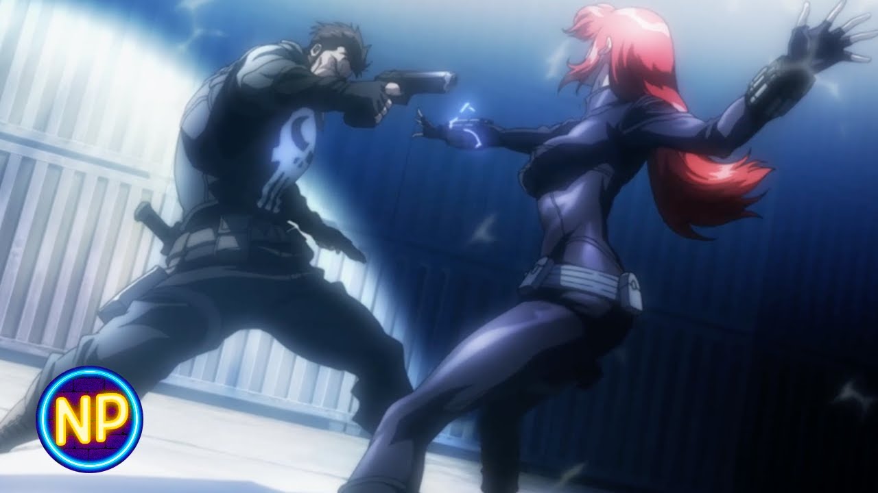 Black Widow and The Punisher Fight | Avengers Confidential: Black Widow & Punisher | Now Playing