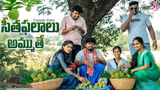 సీతఫలాలు అమ్ముతె🙄💸/5star Village Comedy😂/Laxmi Srikanth videos ♥️#village #comedy