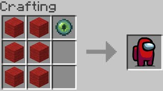 Crafting Among Us Characters in Minecraft PE screenshot 2