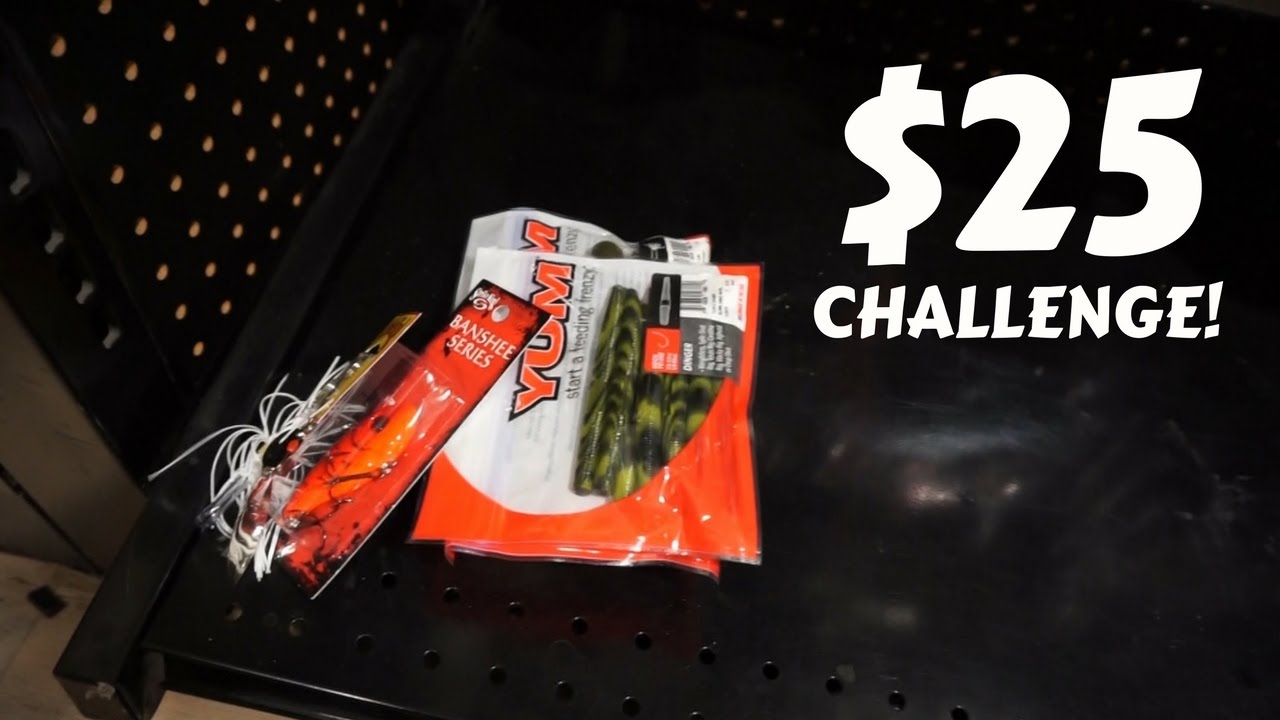 $25 Fishing Tackle CHALLENGE! ~ Week 7 ~ Sale Items - YouTube