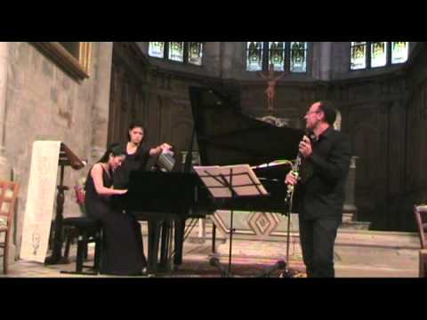 Concertino opus 26 Weber Philippe Berrod clarinette Shoko Gamo piano Nantua 2012