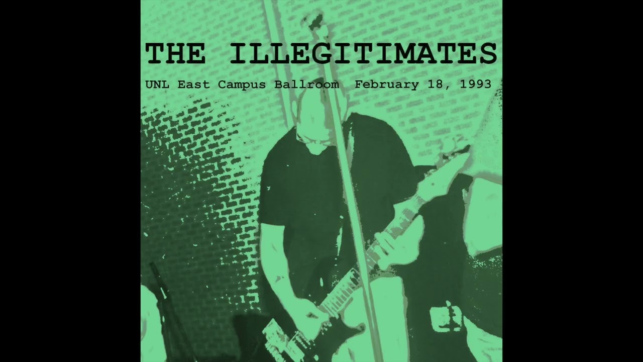 The Illegitimates @ UNL East Campus Ballroom 2/18/1993 Lincoln Nebraska Hardcore Punk Rock