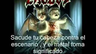 Exodus - Bonded by blood (Letra - Español)