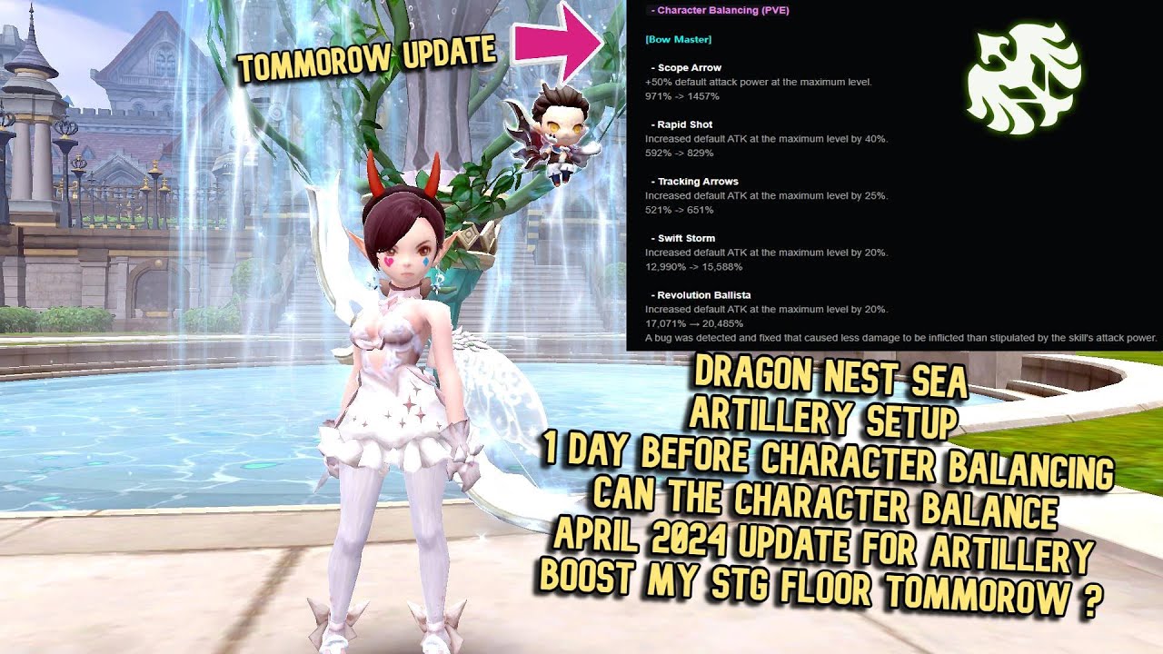 Artillery Setup Pre Character Balancing April 2024 Update DN SEA : Artillery Before Boost Gameplay