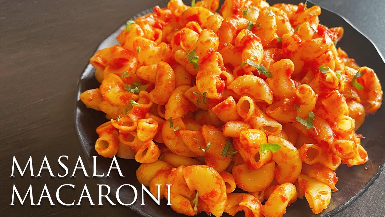 Masala Macaroni | मसाला मैक्रोनी | Indian Style Macaroni Pasta | Lunch Box Recipes | Foodingale