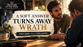 Proverb of the Week: Proverbs 15:1 — On Choosing Gentleness in Conflict