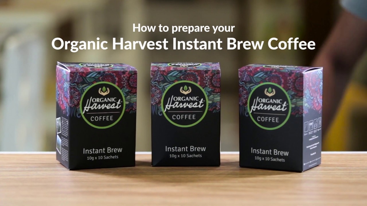 Organic Harvest Coffee How To Prepare Final Revision DIGITAL AD YouTube