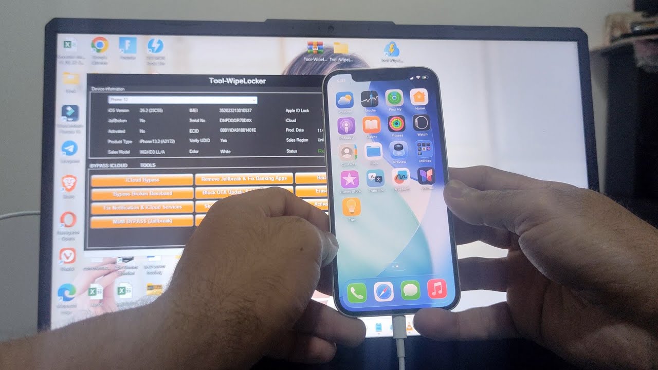 Bypass Unlock iPhone 12 iCloud Remove iOS 26.2☑️ Free Unlock/Bypass iCloud Activation Lock to Owner