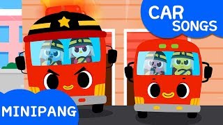 Fire Truck Song | Miniforce | Car Songs | Mini-Pang TV Kids Song