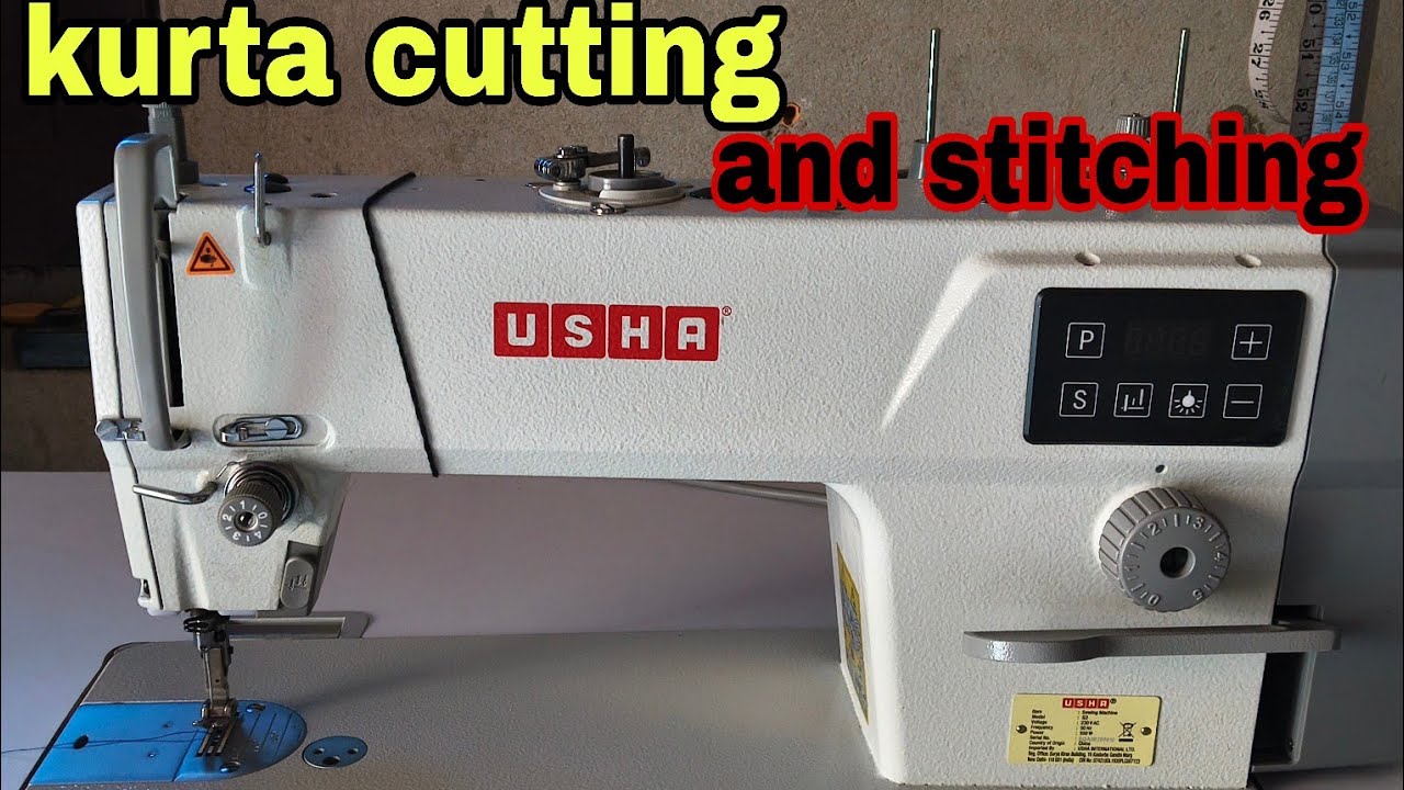 कुर्ता कटिंग एंड स्टिचिंग | kurta cutting and stitching ||Stitching video ||