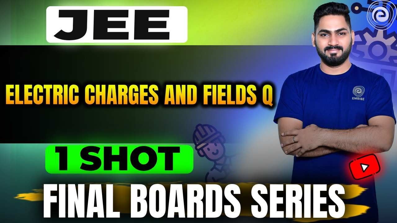 NCERT Solution of Electric charges and Fields | Physics for JEE Preprations | Embibe