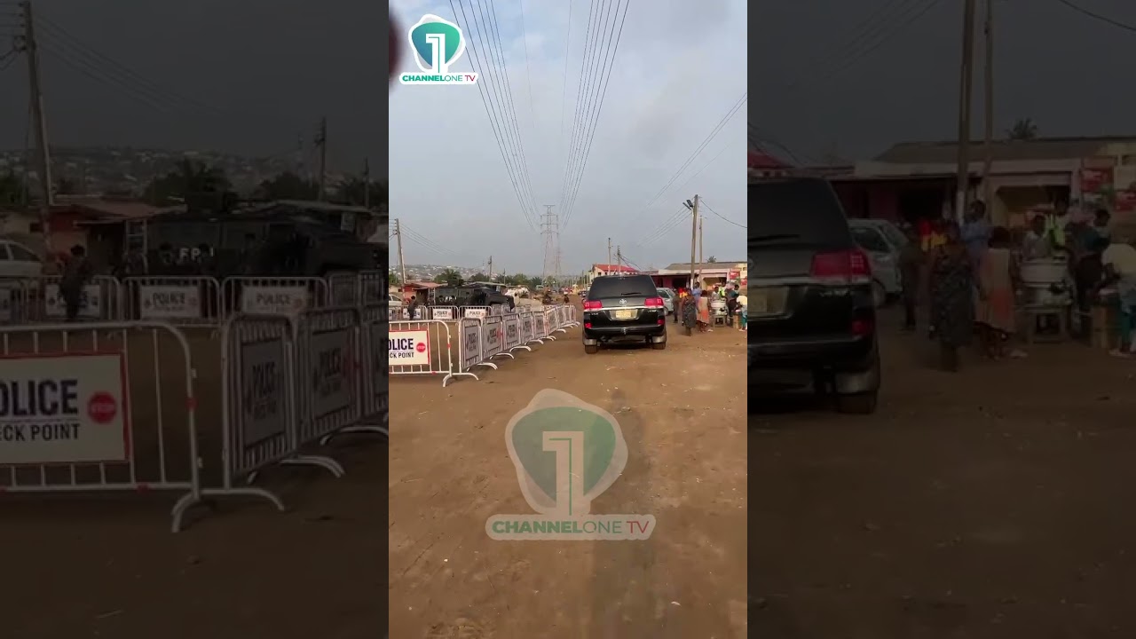 Calm and Ready: Voting Set to Begin at Asiedu Gyedu Memorial School in Awoshie
