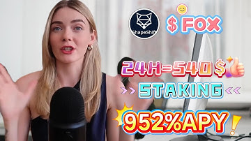 Stake FOX Now! 952% APY Crypto Farming in 2025