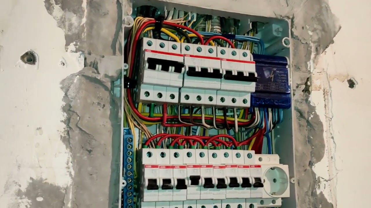 электрощит в доме (квартире), - небольшой обзор. - YouTube