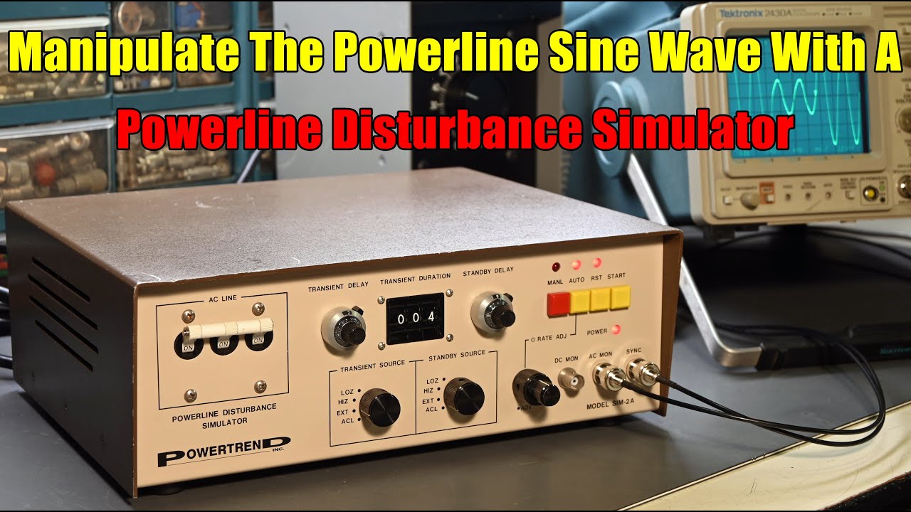 Управляйте переменным током с помощью имитатора помех в электросети — давайте заставим его работать!