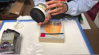 How to Finish a Painting with Cold Wax Medium