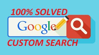 Google Custom Search Bar Problem Solved 100% [Hindi]