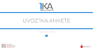 Uvoz 1KA ankete Uvoz 1KA ankete