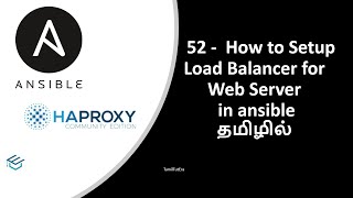 Ansible in Tamil 52  How to setup Ansible LoadBalancer for webserver using Ansible with English Sub
