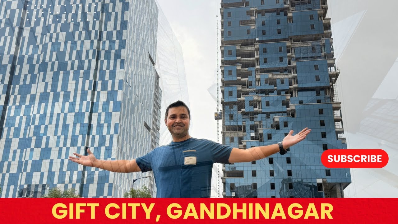 GIFT City Gandhinagar Full Tour, GIFT CITY GUJARAT | Visa2Adventure - Rajkumar Yadav