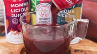 Mommylicious Juice แบบกระปอง สตรใหม สำหรบ 2019