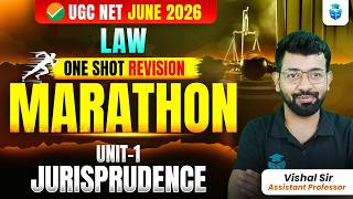 UGC NET Law Marathon Class 2026 | Unit 1 Jurisprudence Complete Revision | JRFAdda
