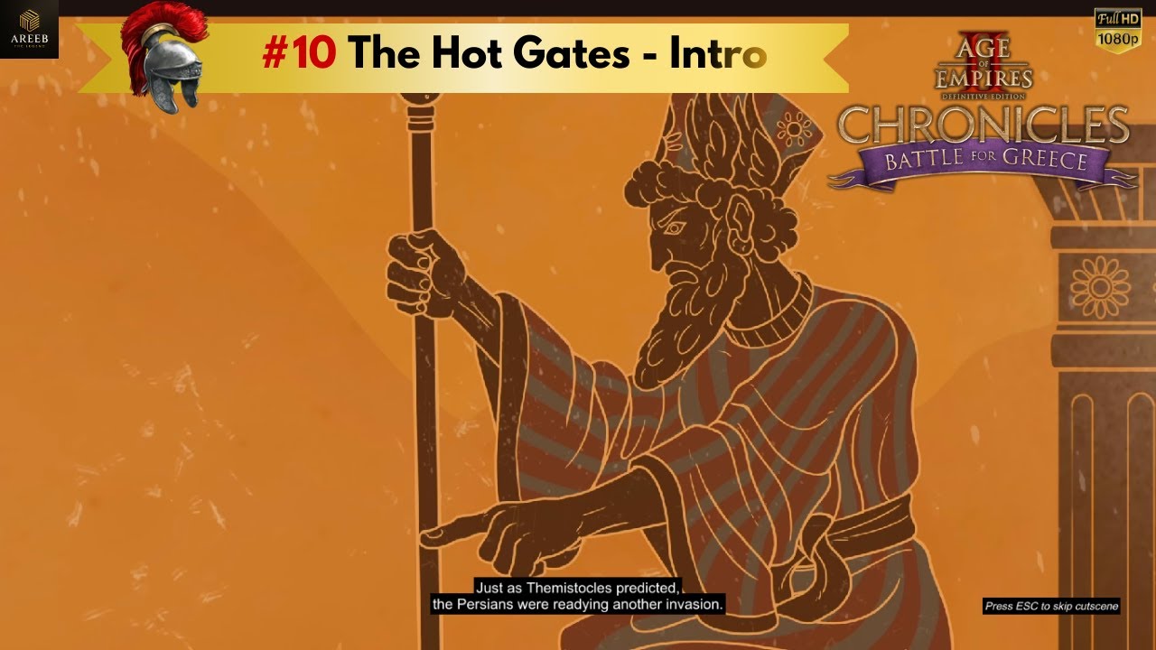 AoE2: DE - The Hot Gates #10 - Battle for Greece Grand Campaign (Intro)